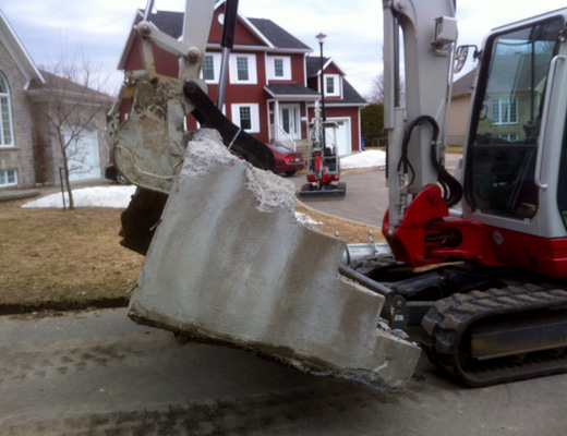 Mini-excavation à Trois-Rivières et dans la Mauricie | Conteneur Mobile